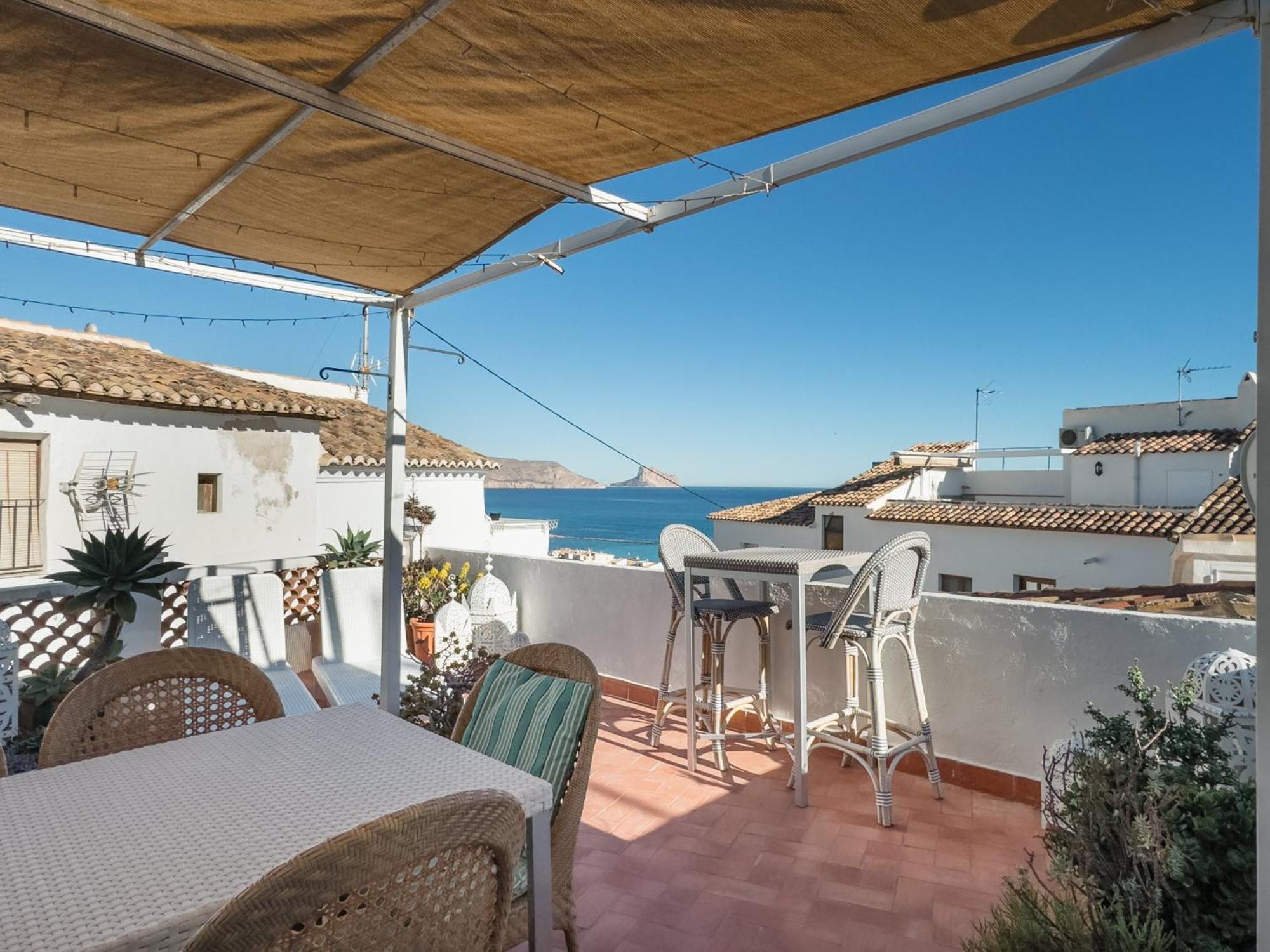 Romance 2 Terraza Con Vistas Al Mar By Vero Altea Exterior photo