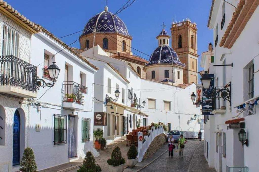Romance 2 Terraza Con Vistas Al Mar By Vero Altea Exterior photo